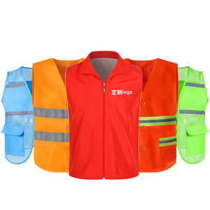 เสื้อกั๊กนิรภัยสะท้อนแสง Pris Shield สำหรับอาสาสมัคร ชุดทำงาน ปักโลโก้ได้ งานก่อสร้าง ถนน งานสุขาภิบาล ป้องกันแรงงาน - Product Image 1