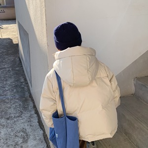 Corea abbigliamento per bambini nuovo 90% invernale piumino bianco ragazzi e ragazze <span class=keywords><strong>bambino</strong></span> con cappuccio pane giù vestiti - Product Image 4