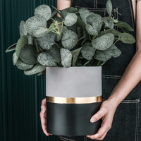 Pots à succulentes biodégradables créatifs minimalistes de style nordique moderne, pots à fleurs en ciment, décoration douce pour la maison, vert