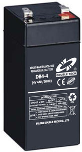 <span class=keywords><strong>4V</strong></span> 1Ah 充電式密閉型鉛蓄電池 - Product Image 3