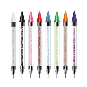 Wax Pencil for Rhinestones Acrylic Handle Dual End Rhinestone