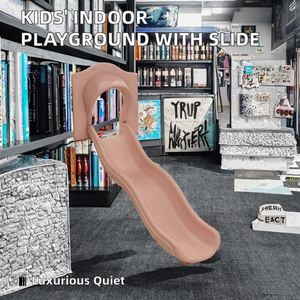 Machine New Design <b>Indoor</b> Playground Equipment <b>Slide</b> for Kids Small <b>Indoor</b> Soft Play Center High Capacity (>500kg) Supports >10 - Product Image 2