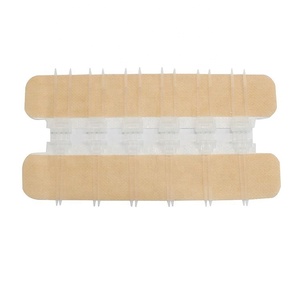 Venta al por mayor de fábrica: Apósito de cierre de heridas con cremallera de marca Master para dispositivos médicos, tira de cierre cutáneo, vendaje no adhesivo. - Product Image 1