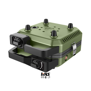 Réchaud de camping portable pliable à 2 brûleurs au propane personnalisé avec grilles de cuisson complètes - Product Image 3