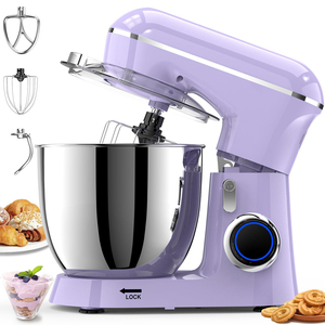 5L Stand Mixer 1500W 12Speeds Cake Machine Food Planetary Dough Mixer <b>Kitchen</b> <b>Small</b> Household Appliances - Product Image 3