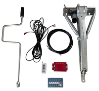 Pied de support de stabilisateur électrique de style C 12V RV et caravane avec alimentation électrique