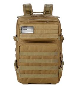 Custom Logo Tactical Backpack for Hiking Travel Adventures With Spacious Storage Mountaineering <b>Bag</b> - Product Image 2