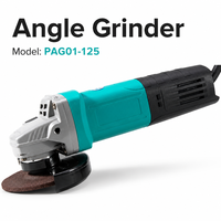 Meuleuse d'angle électrique de 125 mm, 1050 W, haute puissance, 5 pouces, pour la découpe et le polissage des métaux
