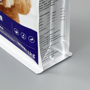 Sacs d'emballage professionnels en PE à fond plat octogonal pour snacks, sacs refermables autoportants pour friandises pour animaux, pour exposition - Product Image 4