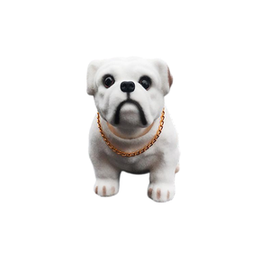 Bobble Head Bulldog asintiendo perro alta simulación sacudiendo la cabeza tablero de juguete <span class=keywords><strong>coche</strong></span> <span class=keywords><strong>salpicadero</strong></span> decoración y regalos de mesa de oficina - Product Image 2