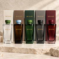 Bouteille diffuseur en verre de luxe irrégulière de 350 ml grande capacité pour huiles parfumées artisanales DIY et parfums d'ambiance – Vente en gros