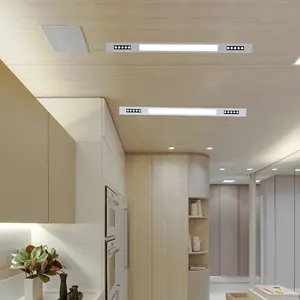 Ip20は屋外の建物の壁のファサード用の防水LEDリニアチューブバーライトではありません //