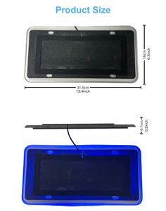 Luz de Placa de Licença LED com <span class=keywords><strong>APP</strong></span> Bluetooth, Padrão Americano para Carros Americanos, Modos Dinâmicos RGB Multicoloridos, Plug & Play, IP65 à Prova d'Água - Product Image 6
