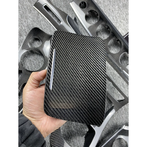 Para el interior de fibra de carbono del Mercedes Benz Clase E E200 E260 E300 E320 E350 E400 E43 E63 E53 W213, reemplazo del interior del coche de fibra de carbono - Product Image 6
