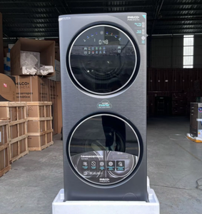 A Integrated <b>Drum</b> Washing and Drying <b>for</b> Home Use, Suitable Spanish 10kg+5kg English 13kg+12kg Foreign Trade <b>Drum</b> Washing - Product Image 4