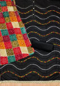 Nuevo Vestido con Bordado Intenso y Dupatta Badhani, Material para Vestido de Mujer, Venta al por Mayor - Product Image 5