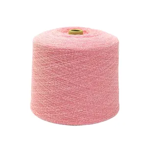 Bán buôn Nylon Acrylic Polyester 1/14. 5nm đan ưa thích crocheting slub nhuộm len Chunky pha trộn sợi