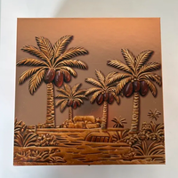 Coffret Cadeau de Dattes Importées du Moyen-Orient Émirats Arabes Unis, Grandes Dattes Persanes Confites de Qualité Supérieure, Boîtes Tiroirs à 3 Couches pour Bonbons Chocolat
