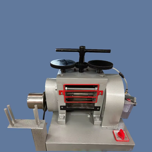 2HP電気ローリングミルゴールドスミスシルバーゴールドスクエアフラットワイヤー製造機ジュエリーメーカー機器ゴールドローリングミル - Product Image 2