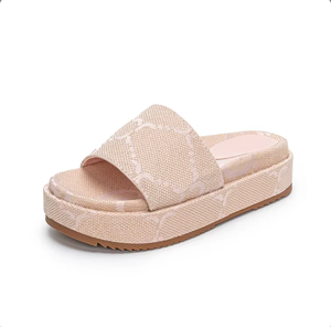 Nouvelles sandales d'été à plateforme creuse, style claquettes, pour hommes et femmes, de créateurs de luxe, chaussures de plage - Product Image 2