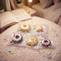Grand jouet anti-stress en forme de biscuit, à remontée lente, épais, pour enfants, pour la relaxation des mains, cadeau