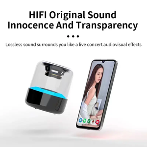 2025 High Quality Portable Rgb Wireless Subwoofer Bt <b>Speaker</b> <b>Usb</b> Computer Outdoor Parties Hot Sale Transparent <b>Speaker</b> - Product Image 3