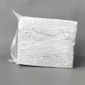 Chiffons de nettoyage en coton haute qualité 10 kg, chiffons de nettoyage blancs en toile de coton recyclée, chiffons en tissu tricoté pour le nettoyage - Product Image 1