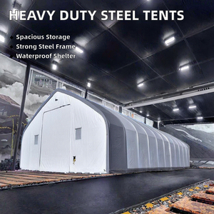 Tentes <span class=keywords><strong>de</strong></span> <span class=keywords><strong>stockage</strong></span> commerciales modernes robustes en acier Q235 imperméables pour chantier <span class=keywords><strong>de</strong></span> construction et parking - Product Image 2