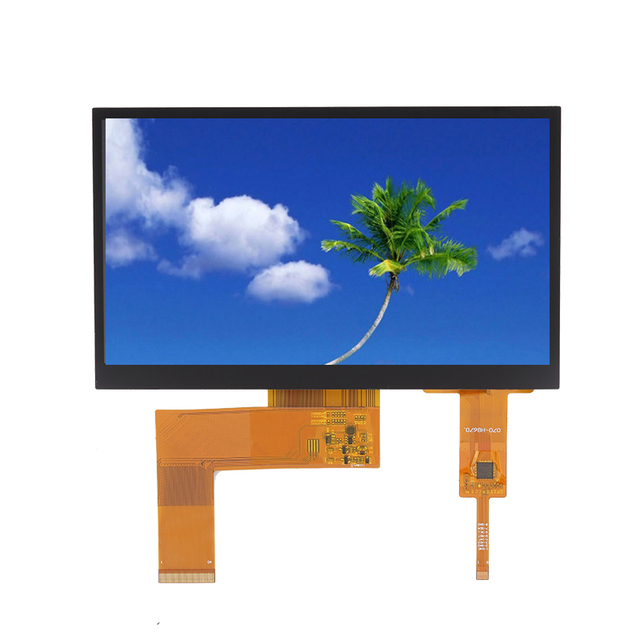 Customized Lcd Screen Display 800x480 7 Inch LCD Touch Screen Display Module with PACA Touch Panel