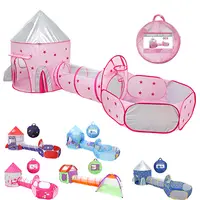 Kids Ballenbak Tent 3 In 1 Combo Play Tent Met Play Tunnel Kinderen Speelgoed Tent Met Een Tunnel