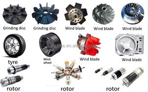 Denge hızı 1100r/dak sert rulman dikey rüzgar bıçak türbini dinamik balans makinesi Test ekipmanı - Product Image 6