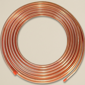 Servicios de Doblado, Corte y Soldadura de Tuberías de Cobre C12200 Sin Aleación para Aire Acondicionado y Refrigeración, en Bobina Plana de Alta Pureza de 1/4'' y 3/8'' - Product Image 1