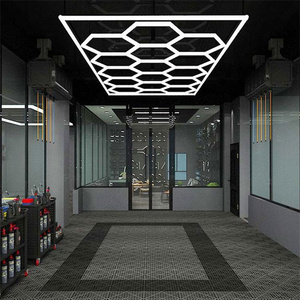 Luz de Neón Hexagonal para Salón de Belleza Automotriz, Gimnasio, Lavado de Autos, Garaje, Precio de Fábrica - Product Image 5