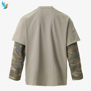 T-shirt vintage pour homme Fleetwood Mac, style vieilli, coupe oversize, avec motif de <span class=keywords><strong>groupe</strong></span> <span class=keywords><strong>rock</strong></span> et effet superposé camouflage - Product Image 4
