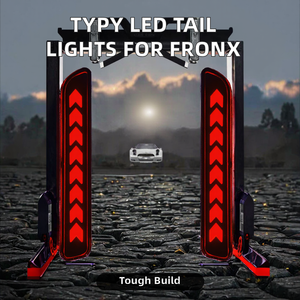 Luces de Freno <span class=keywords><strong>LED</strong></span> Rojas Nuevas TYPY para Suzuki Fronx y Jimny SUV de Cuarta Generación (18-) 2 Piezas 12V 3000 Lm 5000K - Product Image 6