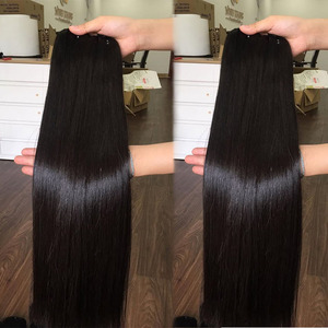 Venta al por mayor 2025 superventas hueso recto paquetes de cabello humano 100% natural crudo cutícula alineada cabello humano virgen - Product Image 3