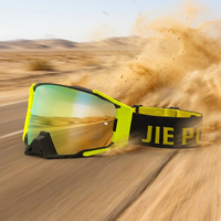 Gafas Deportivas magnétique OEM personnalisé Anti-buée Uv400 lentille Moto Motocross Moto lunettes lunettes échantillon pour adu