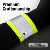 T-shirt de sécurité réfléchissant léger en maille respirante haute visibilité pour travaux routiers avec logo personnalisé