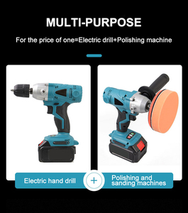 ชุดเครื่องมือขัดเงาอเนกประสงค์ Ananke Tools 2-in-1 แบบไร้สาย ระดับอุตสาหกรรม สำหรับงาน DIY พร้อมหัวขัดเงารถยนต์ และชุดสว่านขัดเงา ใช้งานได้ 60 นาที - Product Image 4