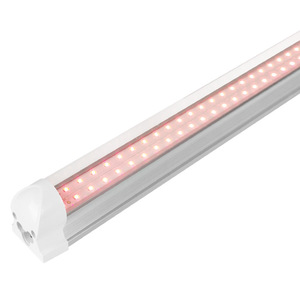 מנורת לד לגידול צמחים 60 ס\"מ 90 ס\"מ 120 ס\"מ T8 ספקטרום מלא, יעילות אנרגטית גבוהה (PPE), צינור תאורה לגידול צמחים פנימיים - Product Image 6