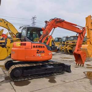รถขุดตีนตะขาบฮิตาชิ ZX75 มือสอง รุ่นปี 2022 เครื่องยนต์ เกียร์ ปั๊มไฮดรอลิก ราคาถูก - Product Image 3