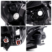 Nouvel ensemble de phares avant pour Toyota RAV4 2016-2018, configuration basse, par le fabricant de phares