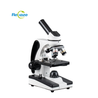 Microscope biologique personnalisé par le fabricant REHAZE XSP-112D, trinoculaire, éducatif pour enfants, laboratoire, LED, éclairage supérieur et inférieur, 1600x