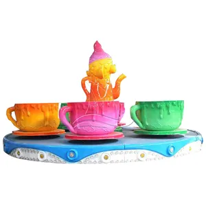 놀이 공원 장비 제조 업체 중국 핫 세일 새로운 디자인 커피 컵 타기 아이들을위한 빈티지 놀이 공원 타기 판매