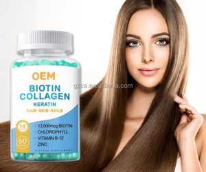Gomitas de Biotina para el Cabello de Marca Privada OEM, 12000mcg, para la Piel y el Cabello, Biotina y Colágeno que Promueven el Crecimiento del Cabello - Product Image 5