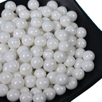 Billes de broyage en céramique blanches de grande taille produites en usine, billes de roulement industrielles pour ciment