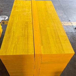 Panel de Encofrado de <span class=keywords><strong>Pino</strong></span> Radiata de Abeto <span class=keywords><strong>Amarillo</strong></span> Ecológico, Recubierto de Película, de 3 Capas, Resistente al Agua, para Construcción de Encofrados Exteriores - Product Image 1