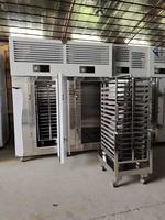 Congélateur vertical commercial -40 degrés, armoire de congélation rapide mobile verticale - Machine de congélation rapide pour fruits de mer et boulettes