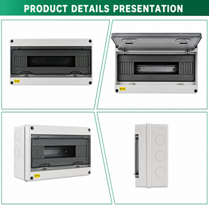 Caja de Distribución de Energía Industrial Serie HT, Plástico Impermeable IP65, 220V/400V IEC 060439-1 WNZJ HT-18 para Exteriores - Product Image 6