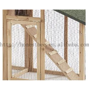 Suibian — maison de volaille en bois pour lapin, niche avec toit amovible et plateau étanche en artsu - Product Image 5